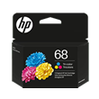 HP 68 Tri-color Original Ink Cartridge - 7FP20TA